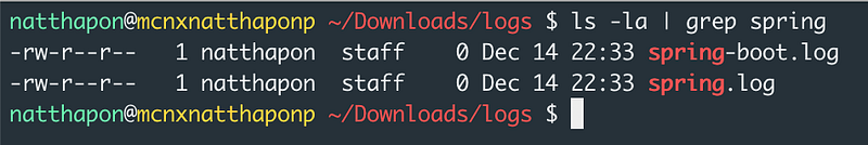 grep highlighting a keyword in red