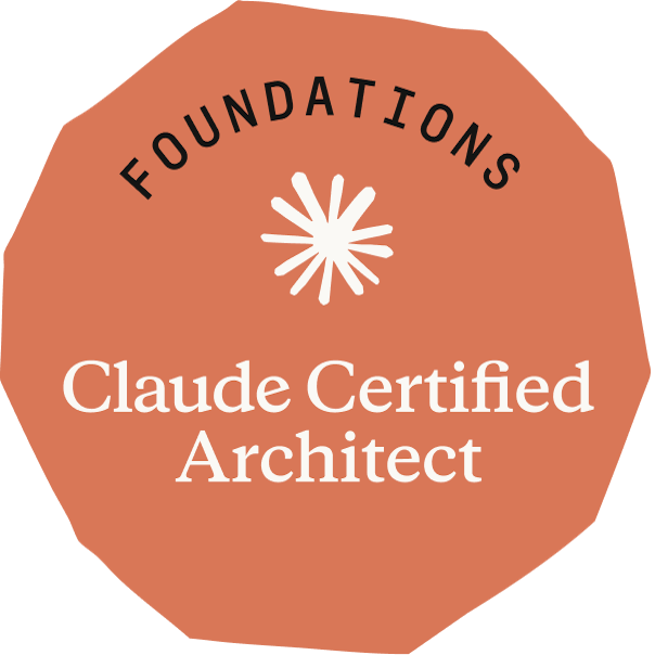 Claude Certified Architect – Foundations (CCAR-F) badge